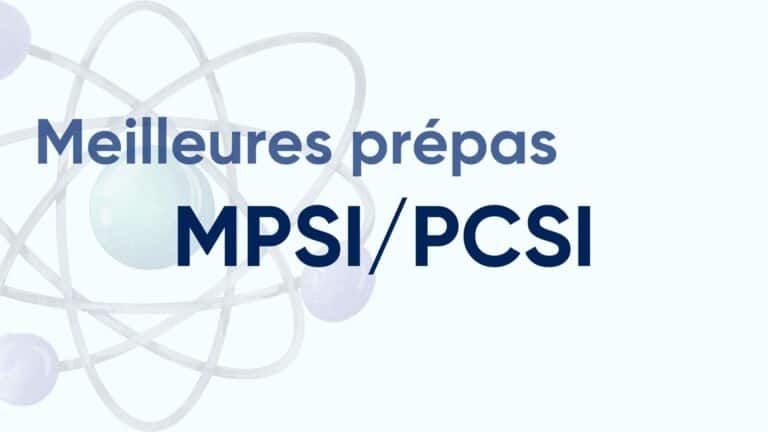 prépas scientifiques MPSI PCSI