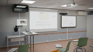 Équiper une salle de classe hybride