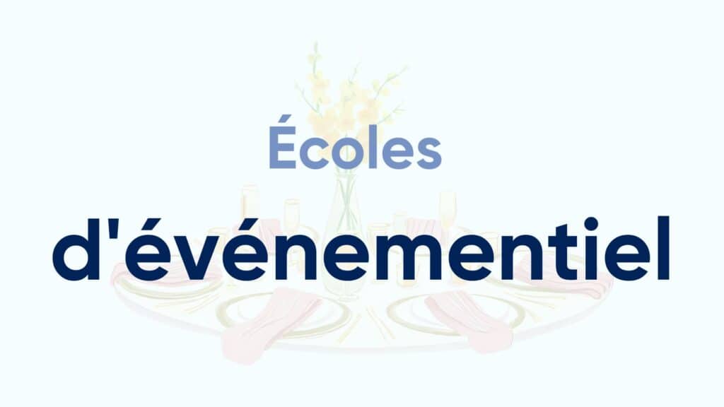 école d'évenementiel