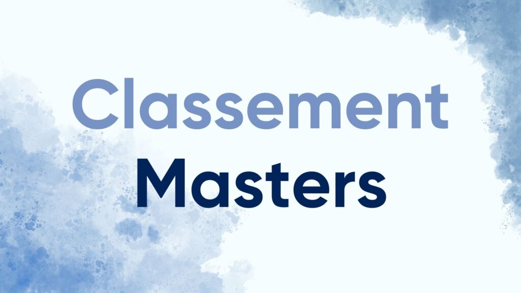 Masters les plus difficiles à intégrer